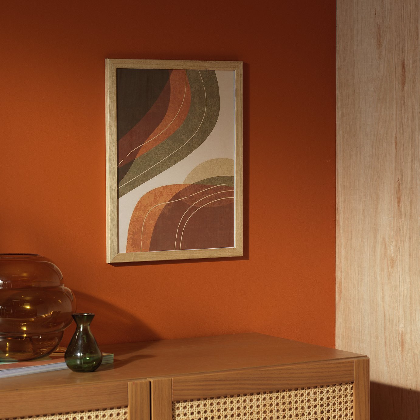 Habitat Ontario Oak Wooden Picture Frame - 30x40cm