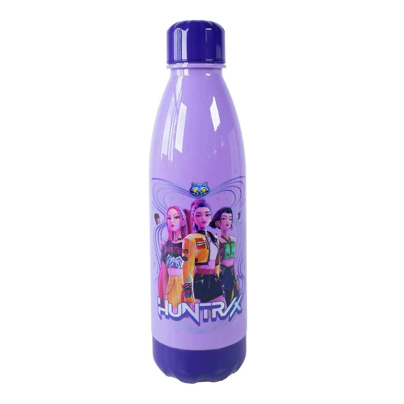 KPop Demon Hunters Kids Purple Water Bottle