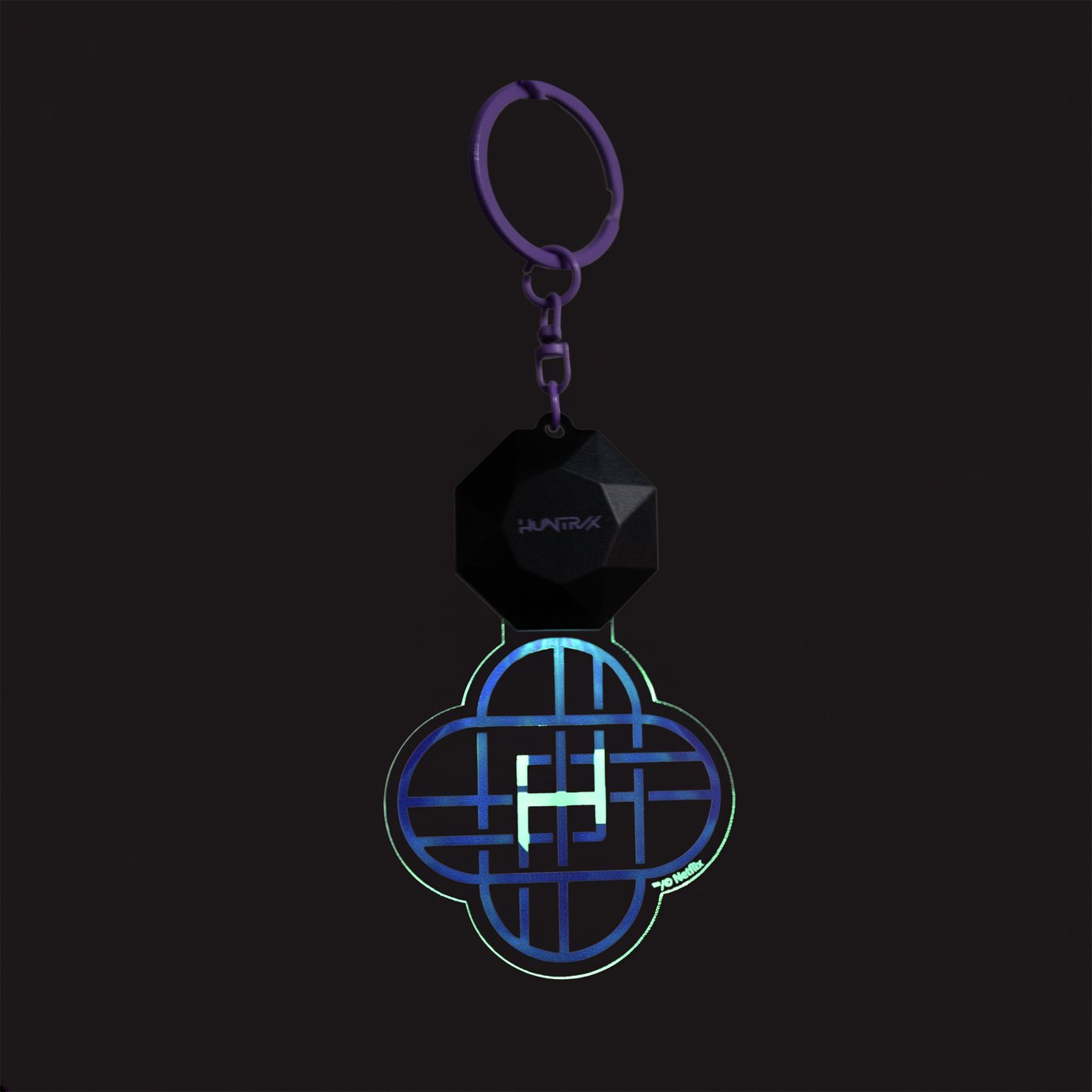 KPOP Demon Hunters Light Up Keychain
