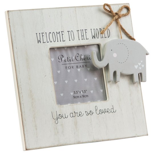 Petit Cheri Baby Elephant Photo Frame
