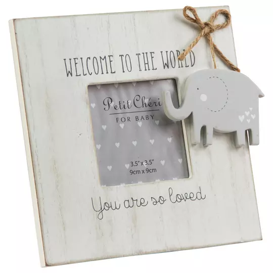Petit Cheri Baby Elephant Photo Frame