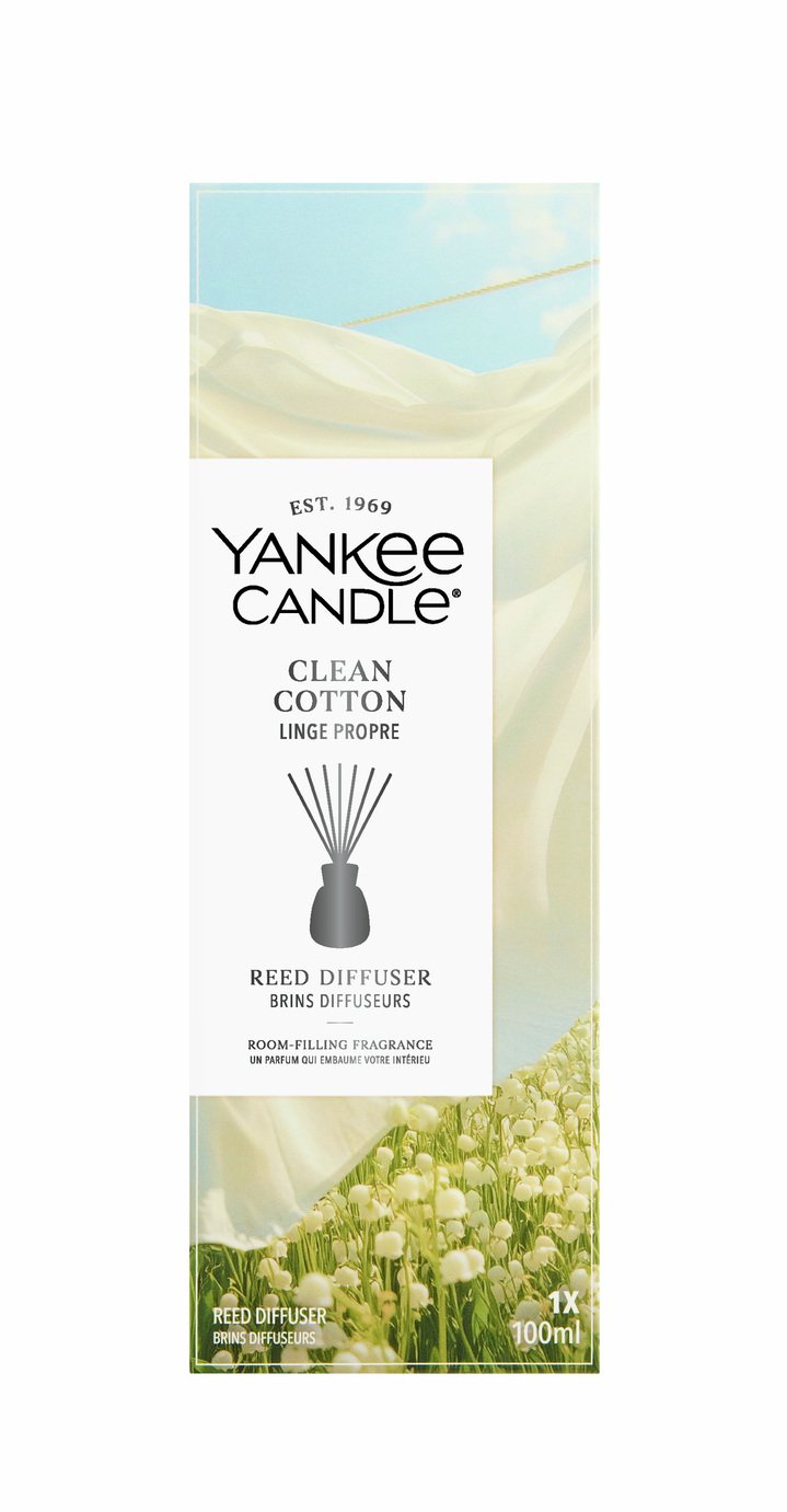 Yankee Candle Signature 100ml Diffuser - Clean Cotton