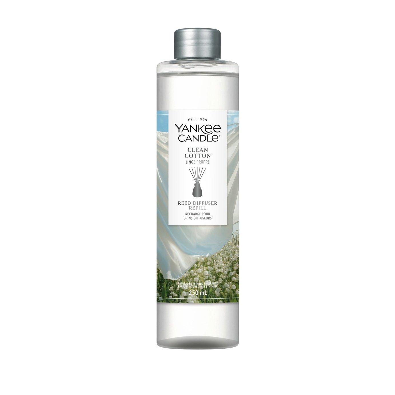 Yankee Candle Signature 250ml Reed Diffuser Refill - Clean Cotton