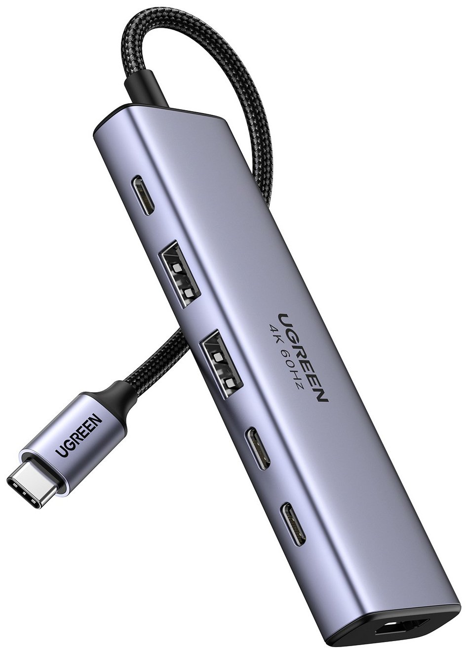 UGREEN 6-In-1 USB-C Hub with 4K HDMI, USB-A & USB-C Port