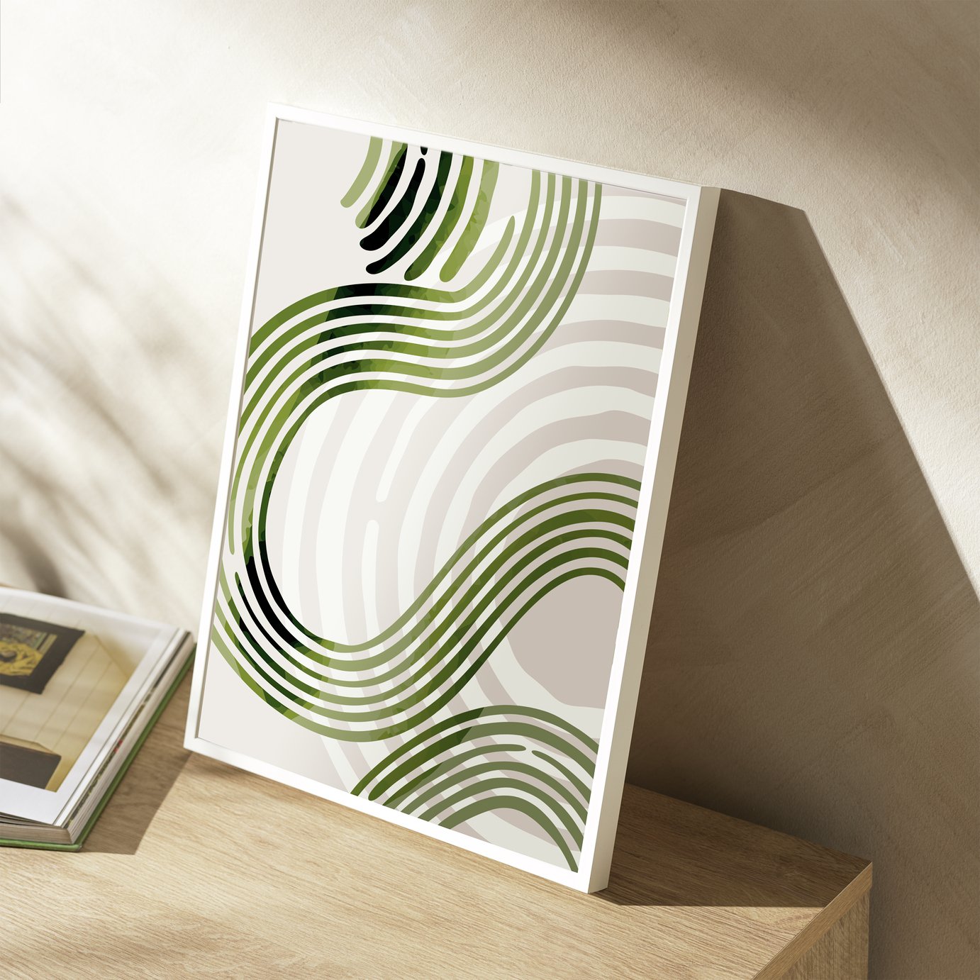 Habitat Aluminus White Metal Picture Frame - 30X40cm