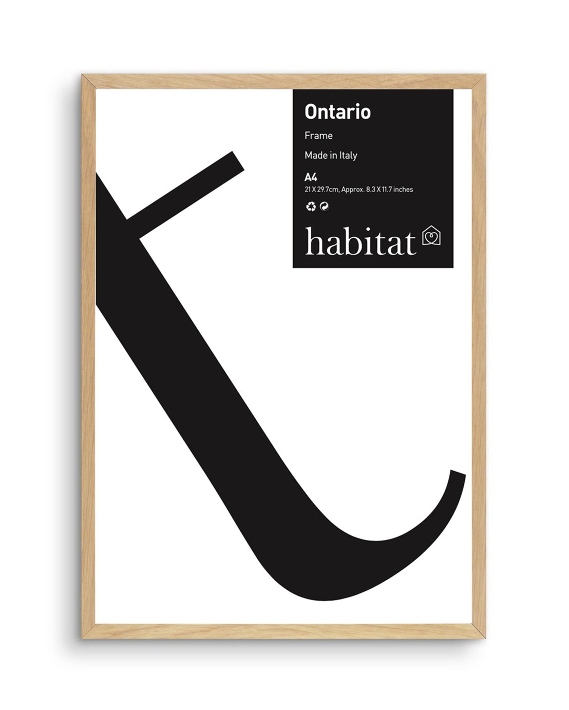 Buy Habitat Ontario A4 Picture Frame 