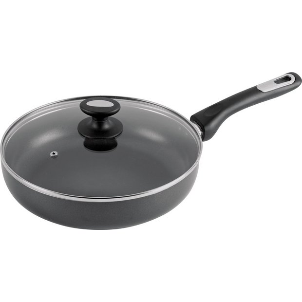 Buy Ready Steady Cook 26cm Non-Stick Saute Pan with Lid at Argos.co.uk ...