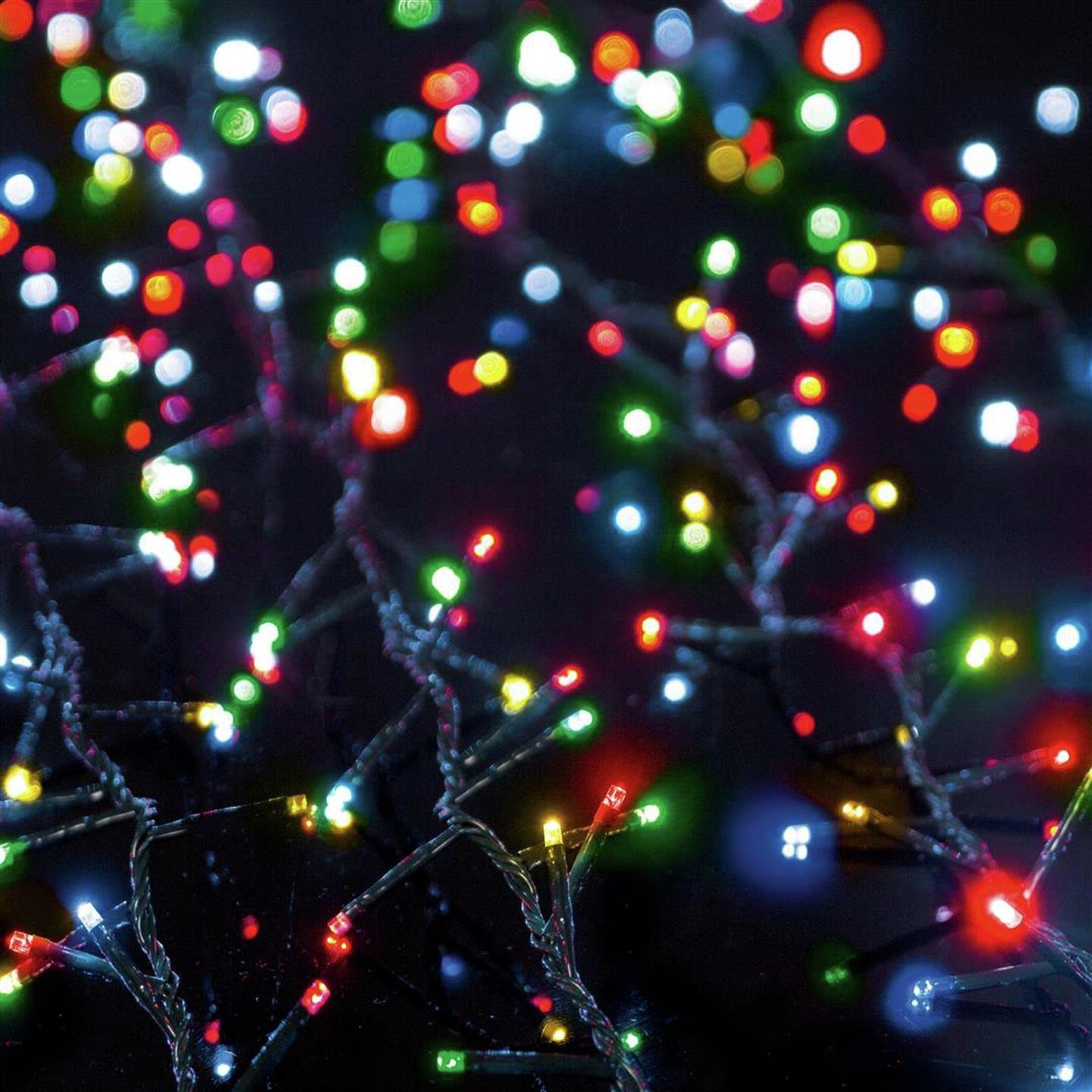 Premier Decorations Multicolour LED Christmas Tree Lights