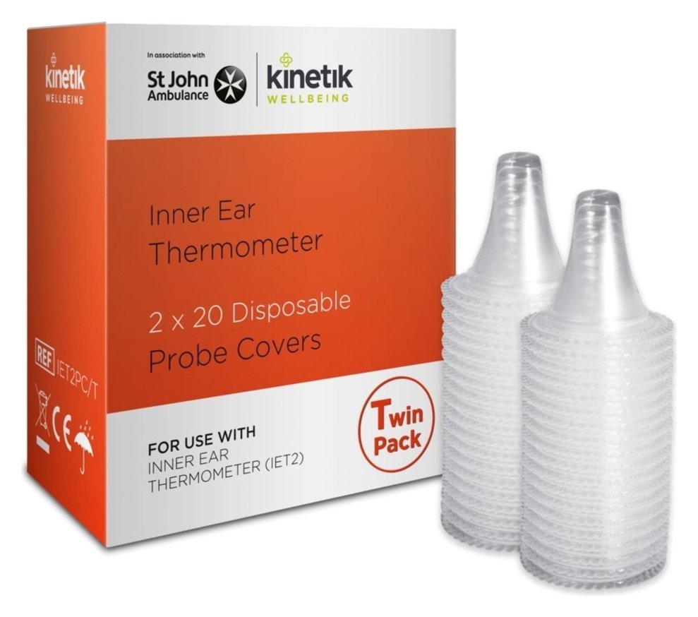 Kinetik Wellbeing Probe Covers - Pack of 40 IET2PC/T