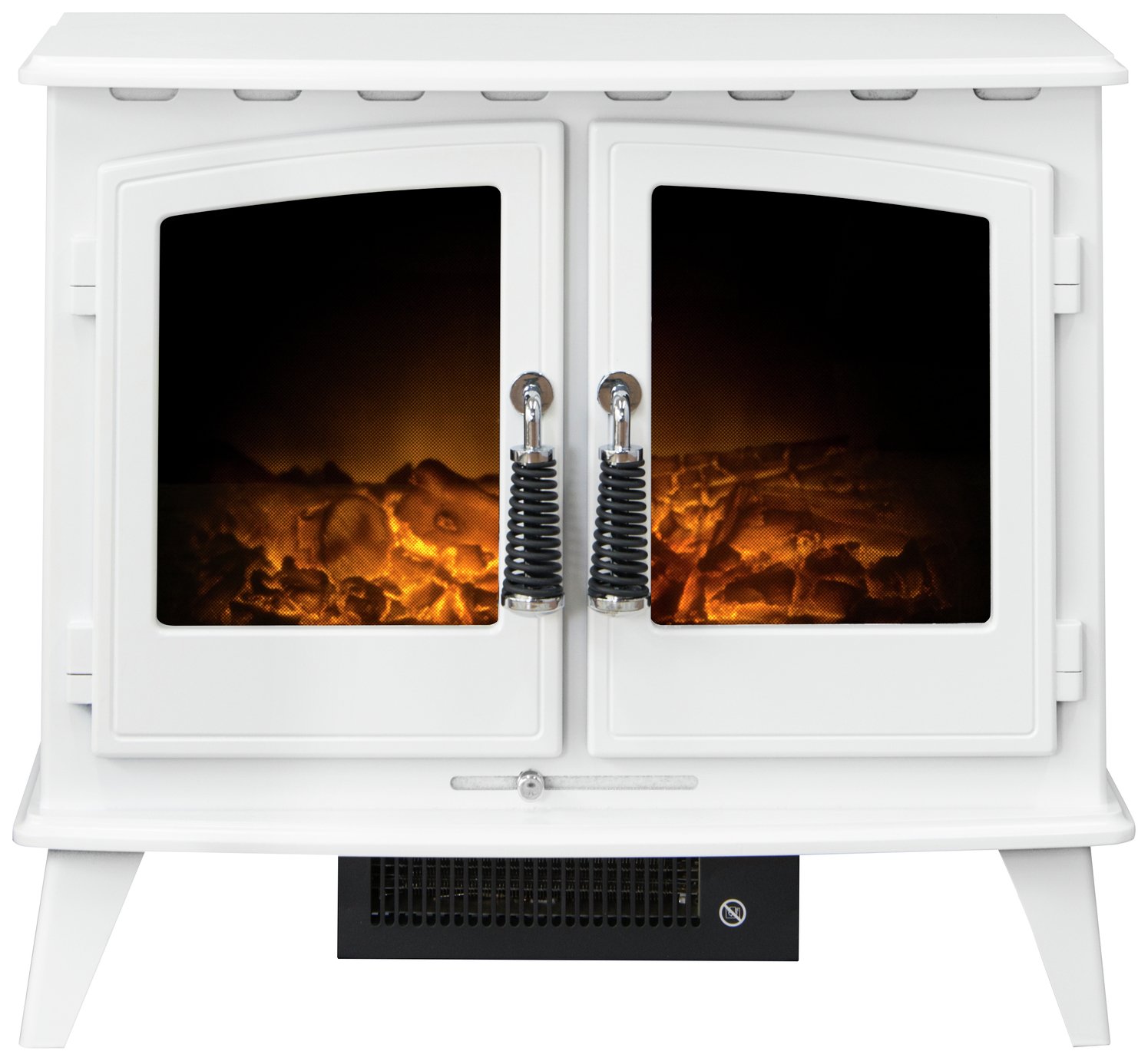 Adam Woodhouse 1.8kW Electric Freestanding Stove - White
