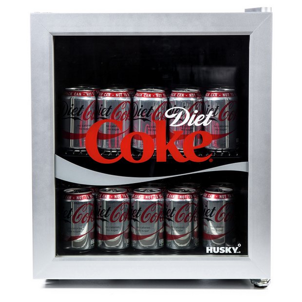 Coca cola hot sale fridge argos