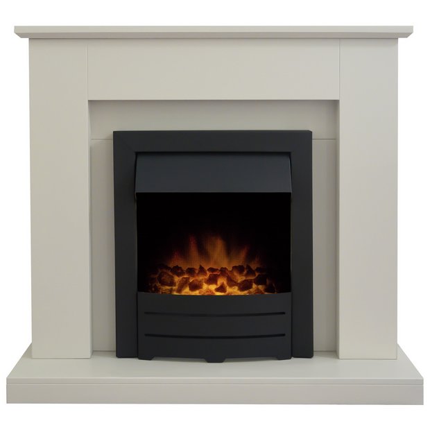 Buy Adam Fareham With Colorado Electric Freestanding Fire Suite | Electric  fires | Argos