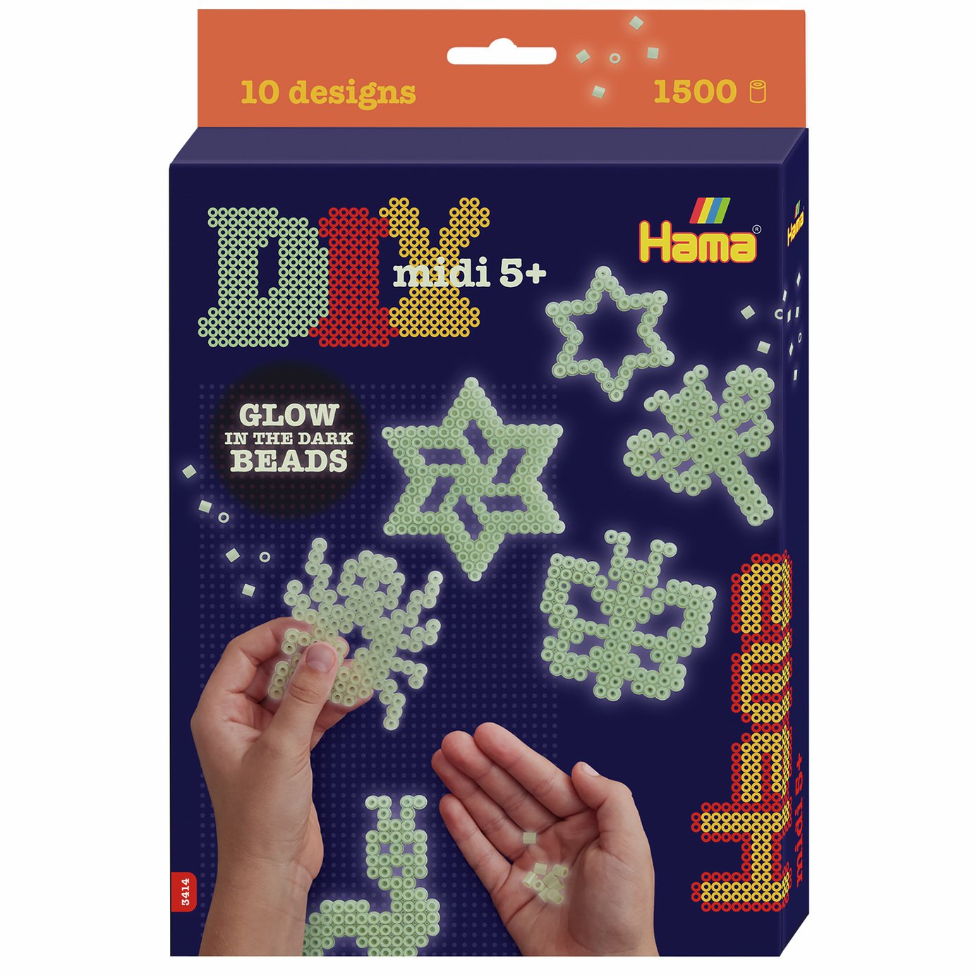 Hama Beads Glow In The Dark Activity Set