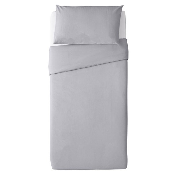 Buy Argos Home Brushed Cotton Duvet Set Single Duvet Cover