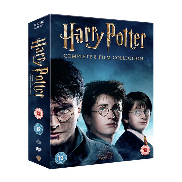 Buy Harry Potter The Complete Dvd Box Set Dvds And Blu Ray Argos