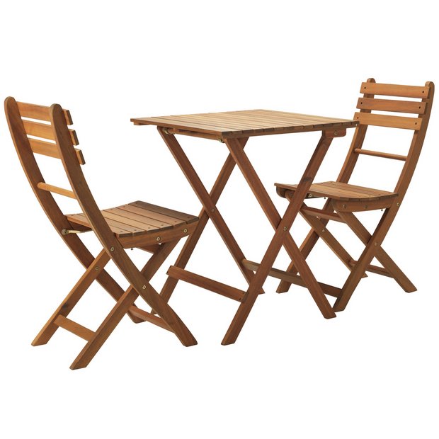 Buy Argos Home Toledo 2 Seater Wooden Bistro Set Patio Sets Argos