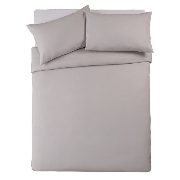 Buy Argos Home Brushed Cotton Duvet Set Double Duvet Cover