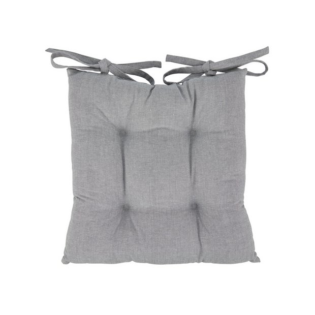 Grey kitchen 2025 chair cushions