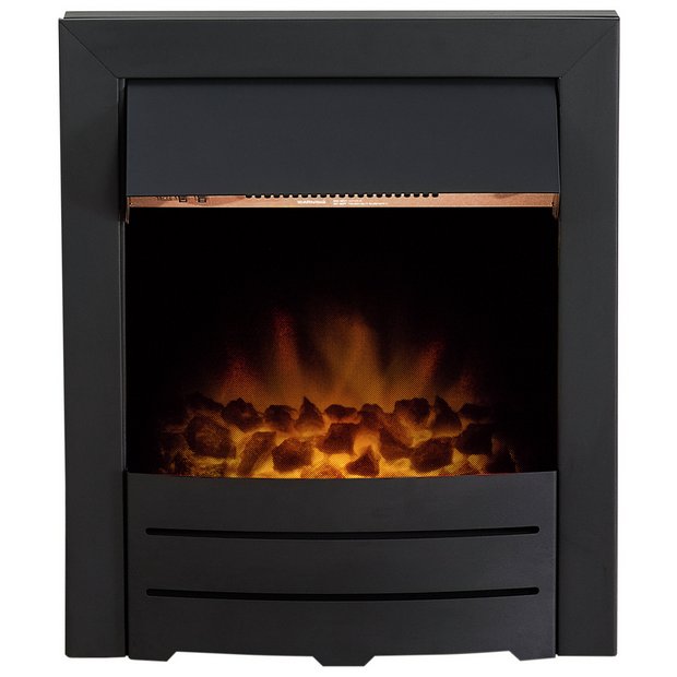 Buy Adam Colorado 2kW Electric Inset Fire - Black | Electric fires | Argos