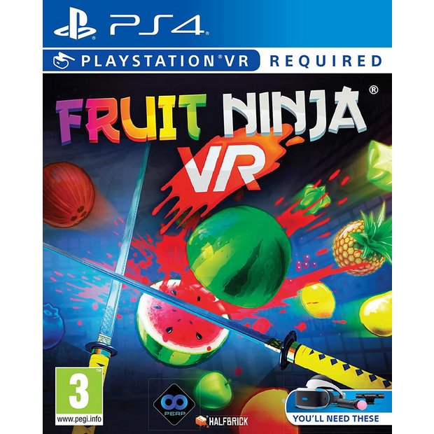 Buy Fruit Ninja Ps Vr Game Ps4 Ps4 Games Argos