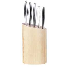Argos Home 5 Piece Stainless Steel Knife Block Set