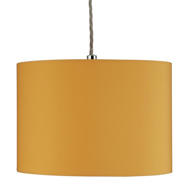 Buy Argos Home Mustard Drum Shade Lamp Shades Argos