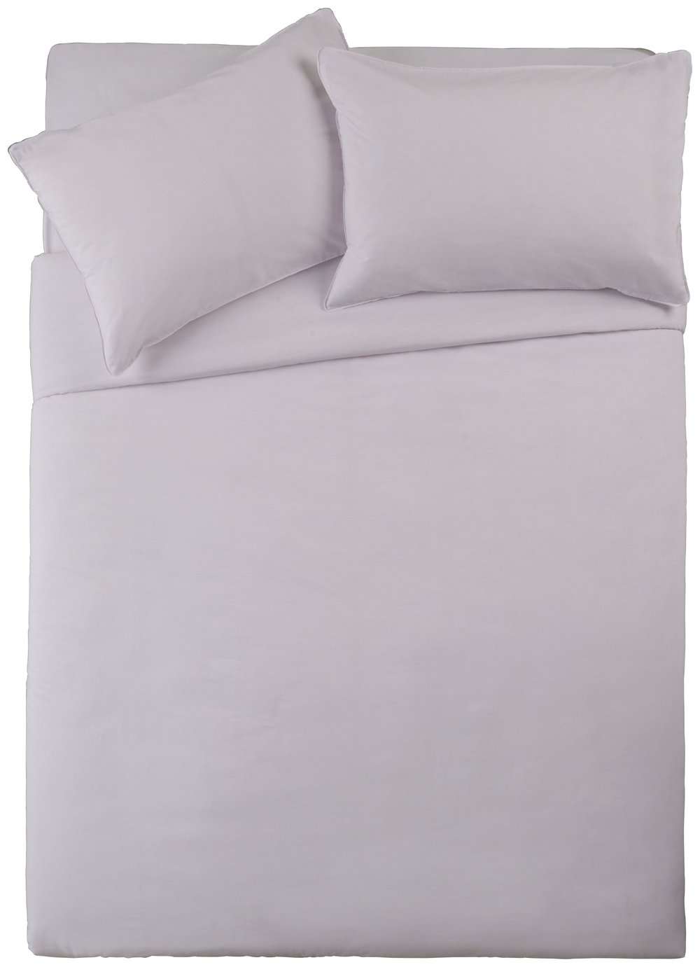 Habitat Cotton Rich 180 TC Plain White Bedding Set - King