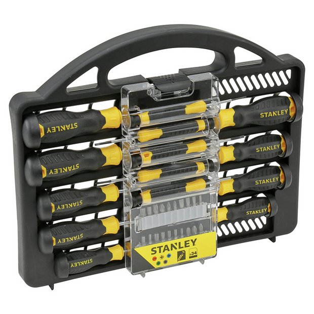 Buy Stanley 34 Piece Screwdriver Set, Screwdriver sets