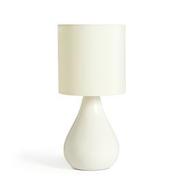 Argos Home Ceramic Table Lamp - Cream