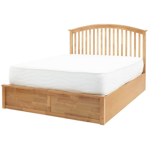 Buy Gfw Madrid Ottoman Double Bed Frame Oak Effect Ottoman And Storage Beds Argos