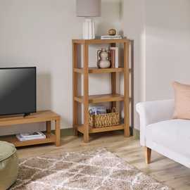 Argos Home Apley Small Bookcase - Natural