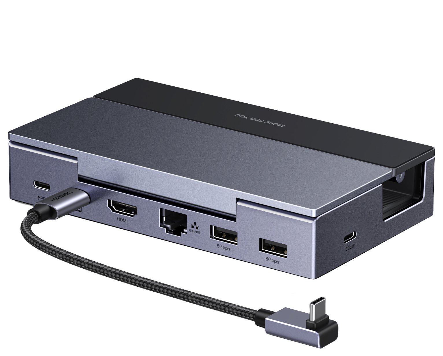 UGREEN 6-In-1 USB-C Hub with 4K HDMI, Ethernet, USB-C & USB-A Port
