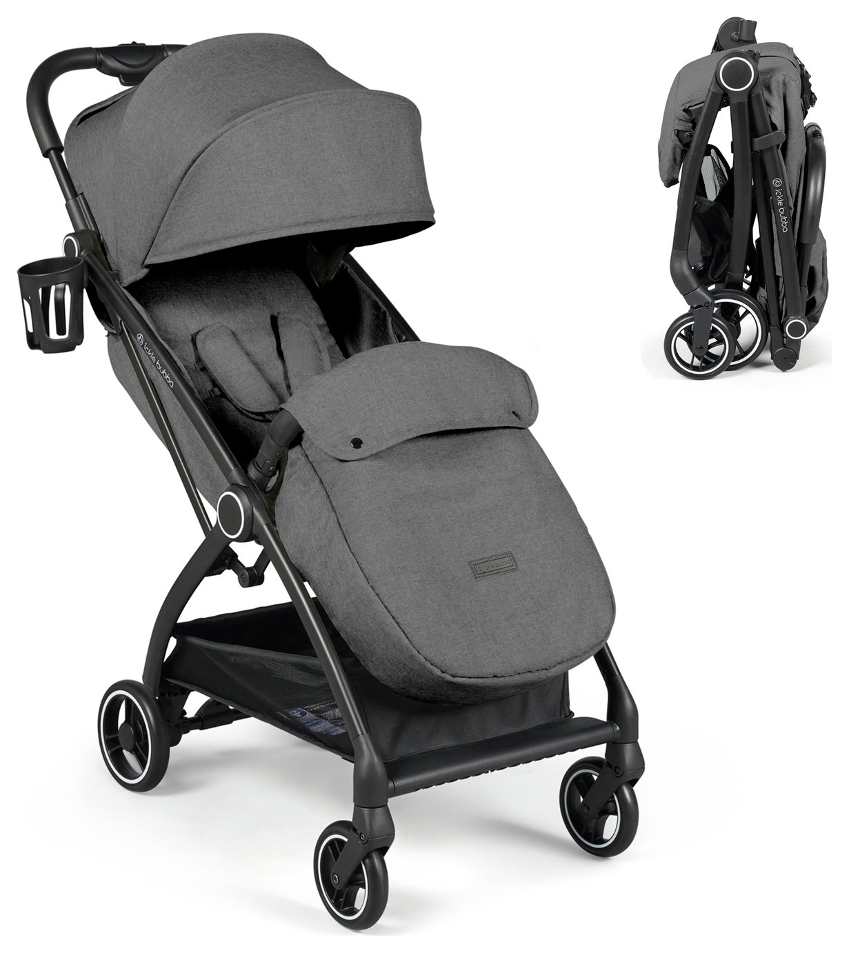 Ickle Bubba Aries Max Stroller Grey