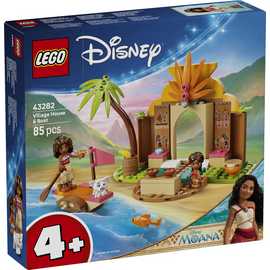 LEGO Disney Moana Village House & Boat Building Toy 43282 PREORDER