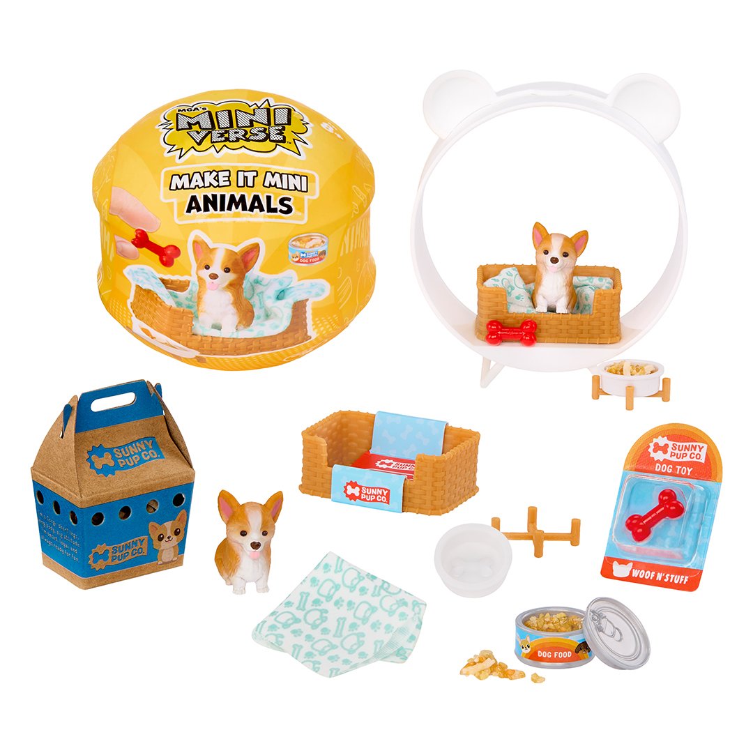 MGA's Miniverse Make It Mini Animals Series 3 Playset