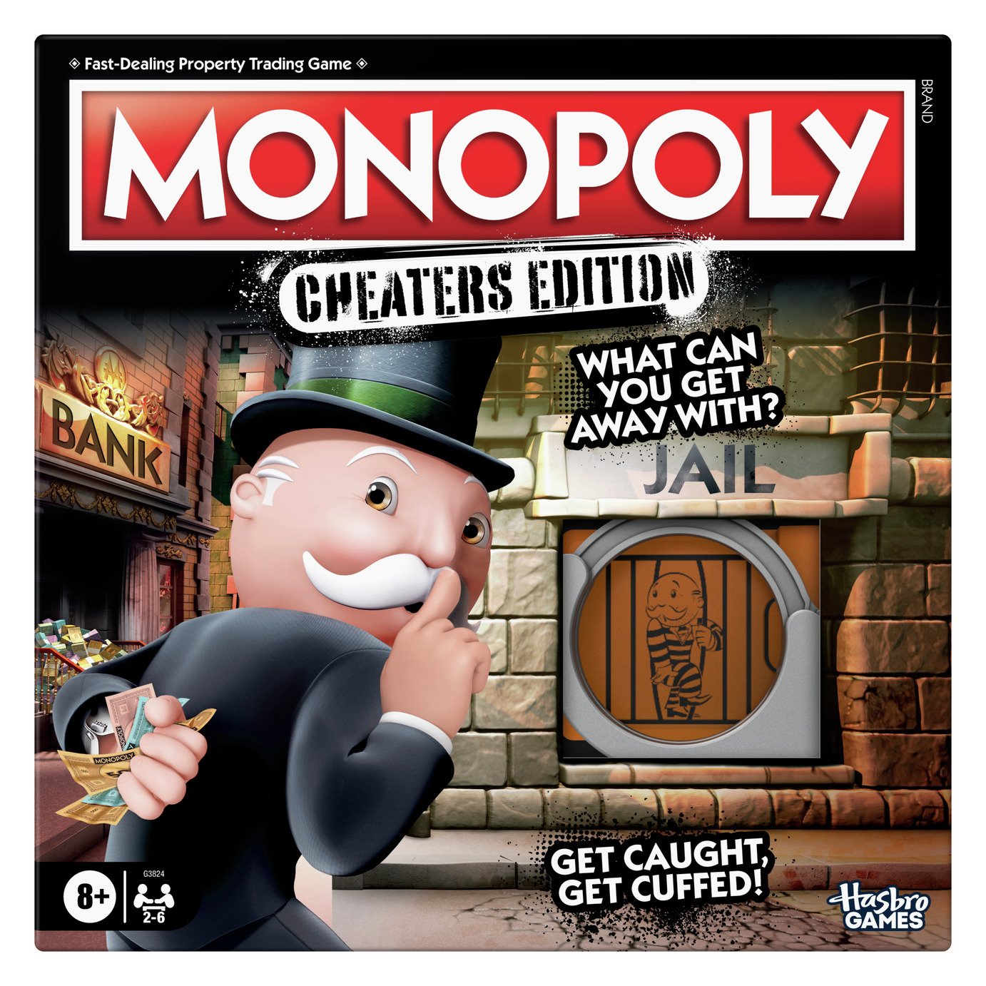 Hasbro Games Monopoly Cheaters Board Game