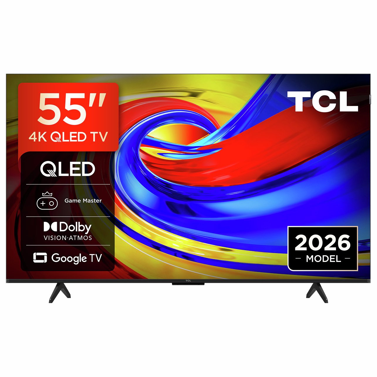 TCL 55 Inch 55P7L-UK Smart 4K  UHD HDR QLED Google TV