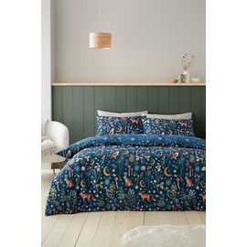 Catherine Lansfield Enchanted Twilight Navy Bedding Set