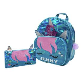 Chad Valley Be U Fluffy Glitter Unicorn 4.5L Backpack
