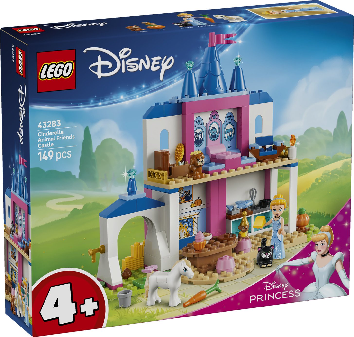 LEGO Disney Princess Cinderella Animal Friends Castle 43283 PREORDER