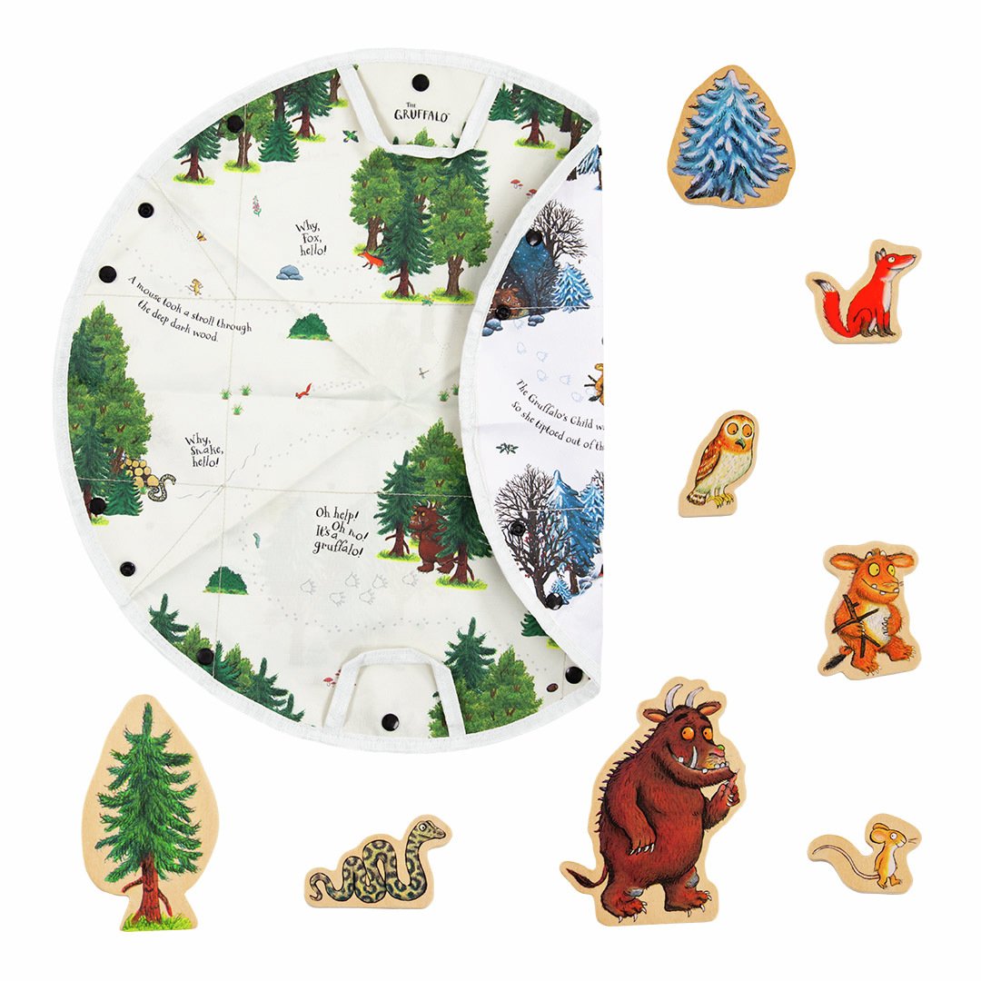 Gruffalo Kids Play Set With Fabric Mat