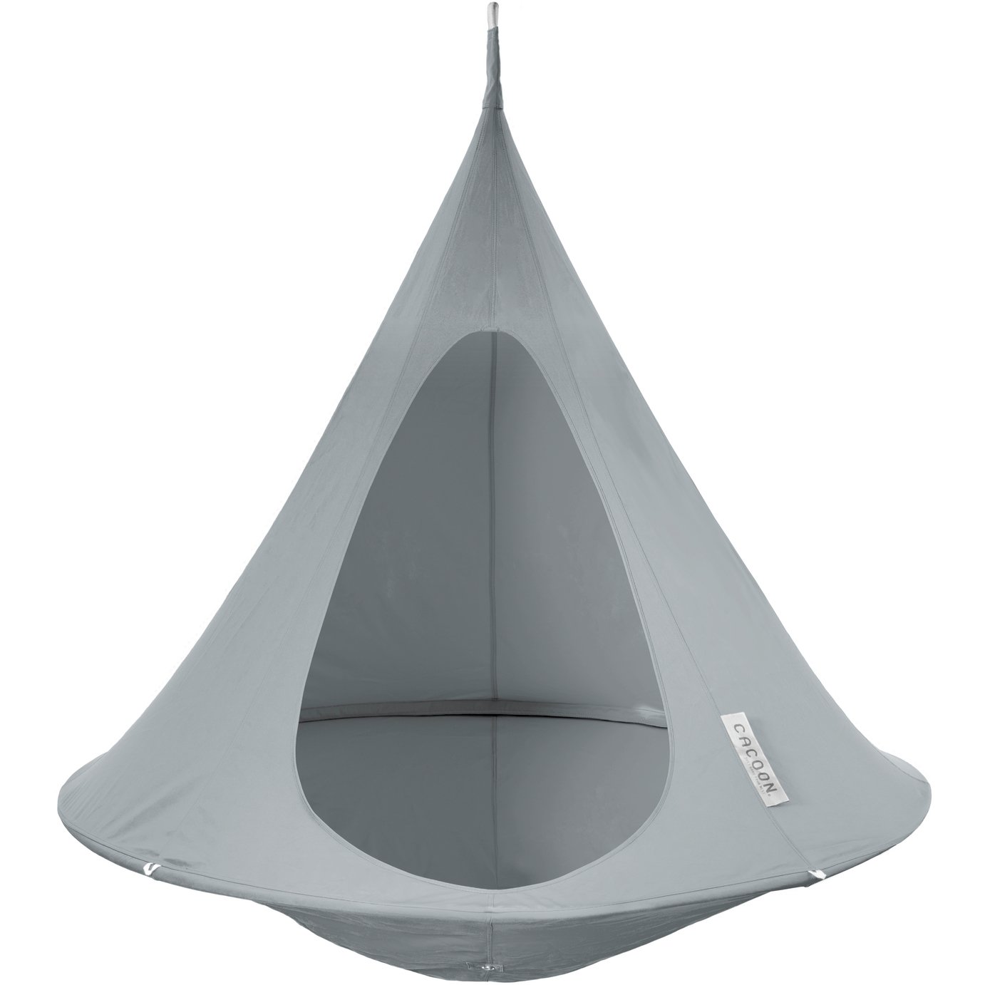 Cacoon 1-Seater Aluminium Single Hanging Hammock - Khaki