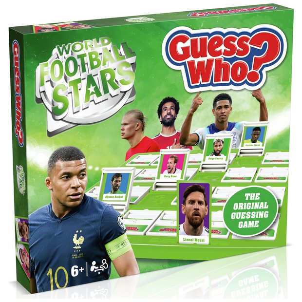 Buy World Football Stars Guess Who Tabletop Game Trading cards and card games Argos
