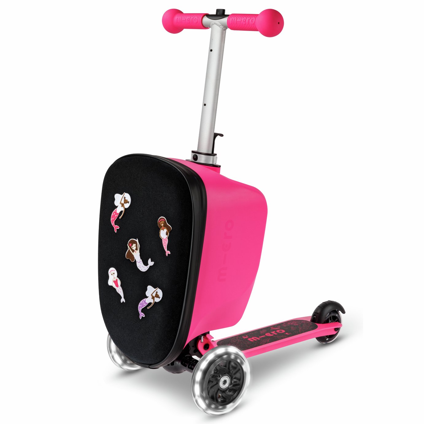 Micro Scooters Patch & Play Suitcase Scooter - Pink