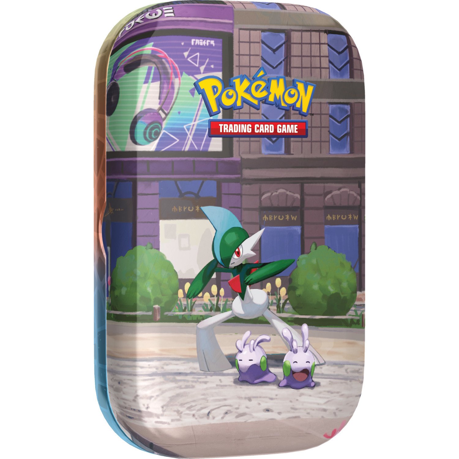 Pokémon Lumiose City Gallade Goomy Trading Cards Mini Tin