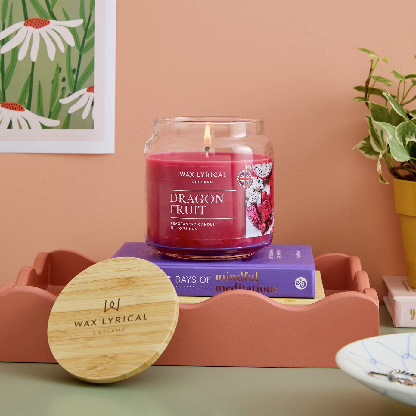 Wax Lyrical Medium Candle - Dragon Fruit