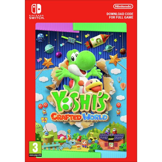 Yoshi's Crafted World Nintendo Switch Game