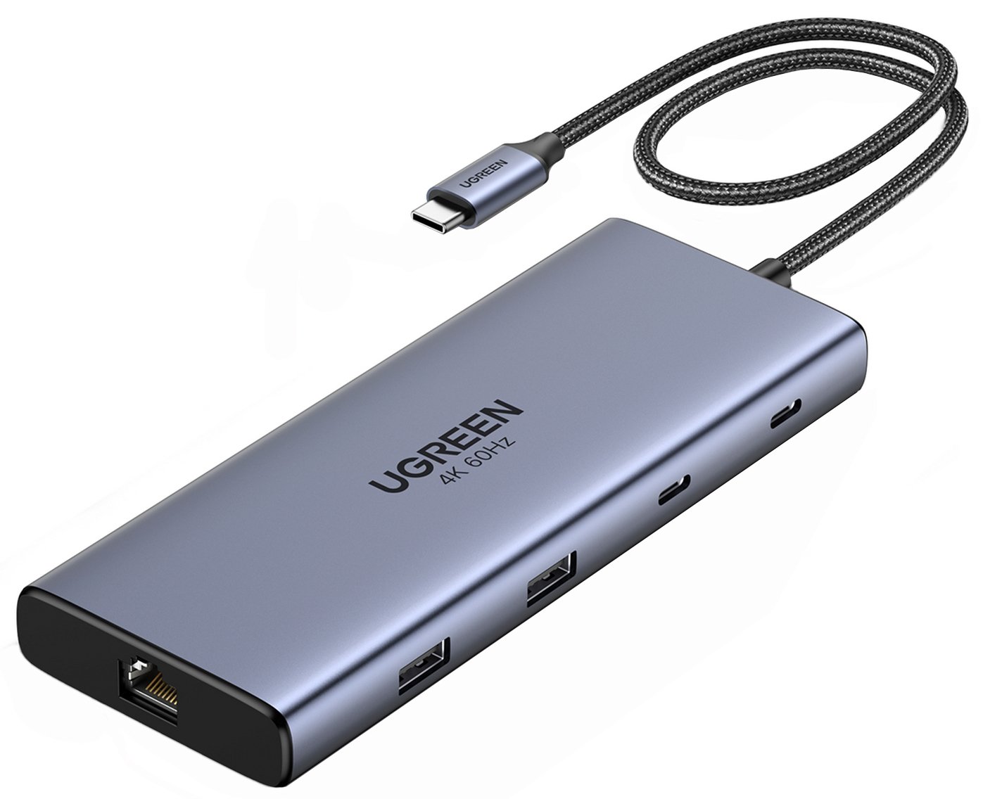 UGREEN 10-In-1 USB-C Hub with HDMI, Ethernet, USB, 3.5mm Jack, TF/SD Card Slot