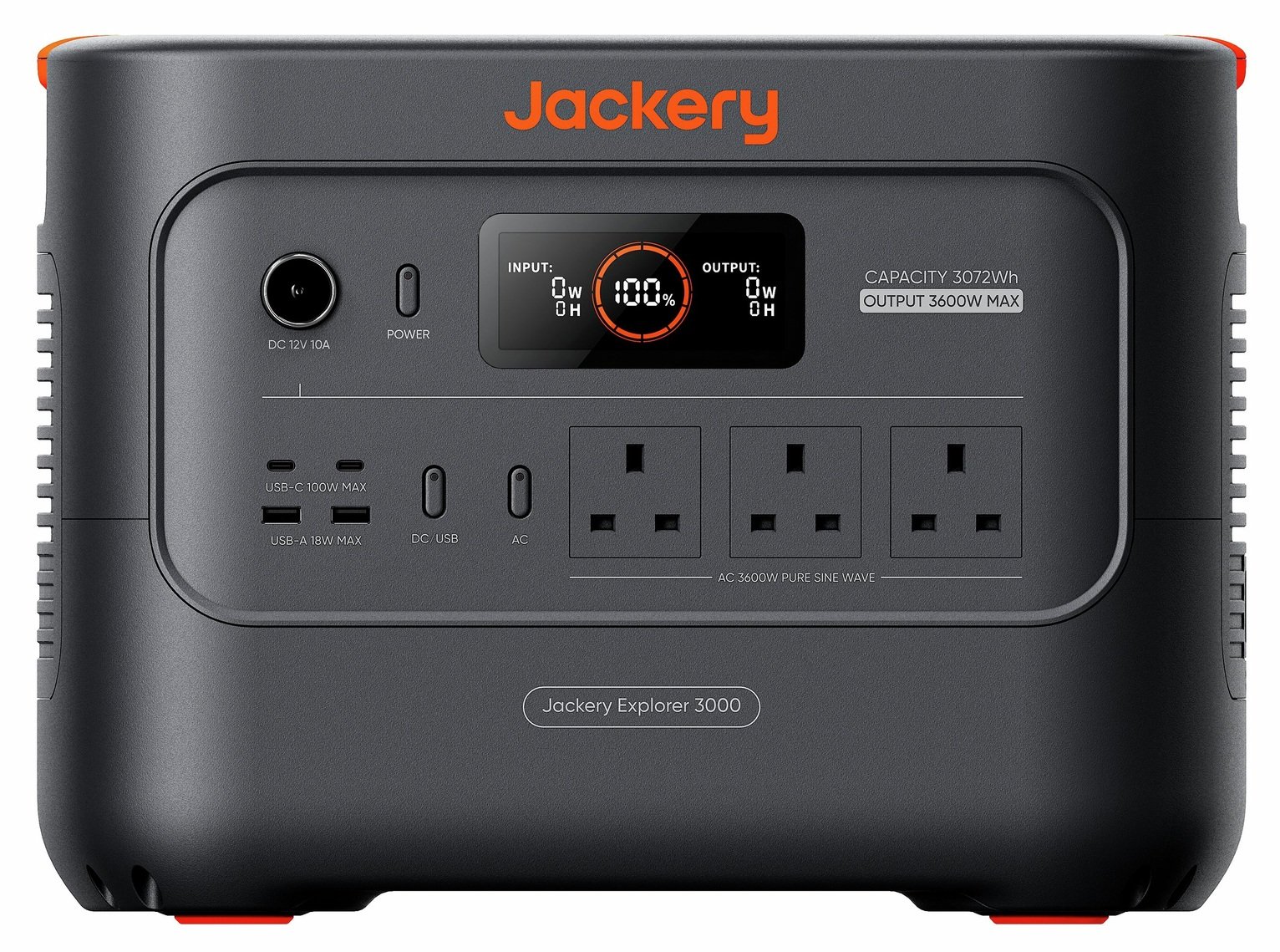 Jackery Explorer 3000 V2 Portable Power Station- 3,072Wh
