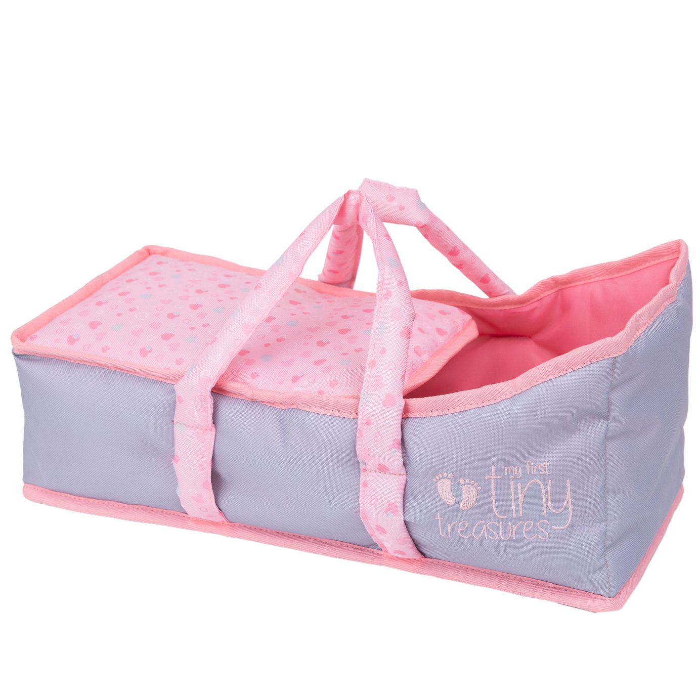 My First Tiny Treasures Baby Doll Carry Cot